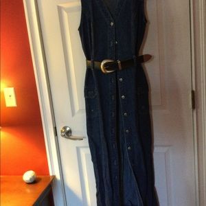 Denim dress